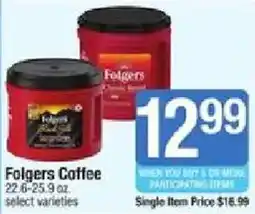 Shaw's Folgers Coffee offer