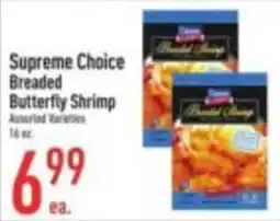 Strack & Van Til Supreme Choice Breaded Butterfly Shrimp offer