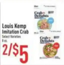 Strack & Van Til Louis Kemp Imitation Crab offer