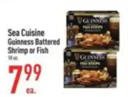Strack & Van Til Sea Cuisine Guinness Battered Shrimp or Fish offer