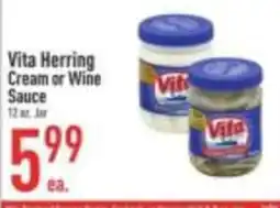 Strack & Van Til Vita Herring Cream or Wine Sauce offer
