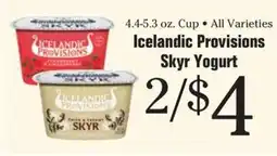 Morton Williams Icelandic Provisions Skyr Yogurt offer