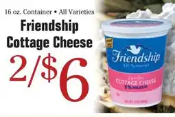 Morton Williams Friendship cottage cheese offer