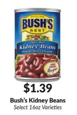 Woodman's Bush's kidney beans offer