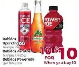 Cardenas Bebidas Sparkling Ice Beverages offer