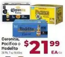 Cardenas Coronita, Pacifico or Modelito offer