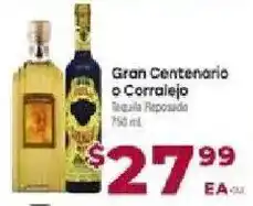 Cardenas Gran Centenario o Corralejo tequila reposado offer