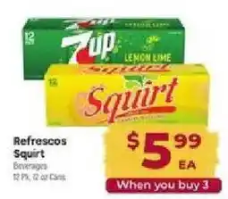 Cardenas Squirt Beverages offer