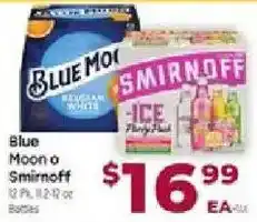 Cardenas Blue Moon or Smirnoff offer