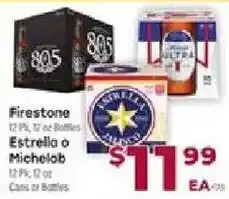 Cardenas Firestone Estrella o Michelob offer