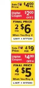 ShopRite Digital Coupon offer