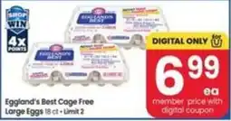 Safeway Eggland's Best Cage Free Large Eggs offer