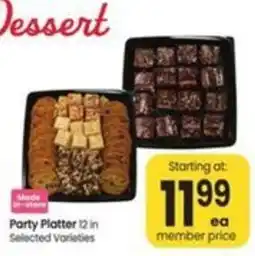 Safeway Dessert Party Platter offer