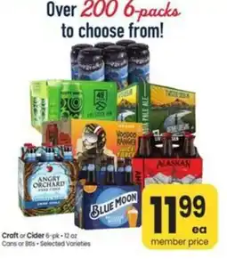 Safeway Craft or Cider 6-pk offer
