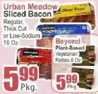 Food Universe Urban Meadow sliced bacon offer