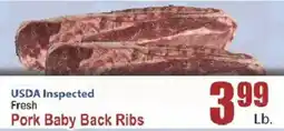 Food Universe Pork Baby Back Ribs offer