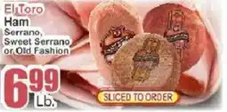 Food Universe El Toro ham offer