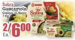 Food Universe Sabra Guacamole Classic or Spicy offer