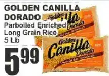 Food Universe Golden Canilla Dorado parboiled enriched long grain rice offer