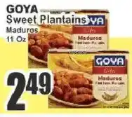 Food Universe Goya sweet plantains offer