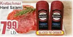 Food Universe Kretschmar hard salami offer