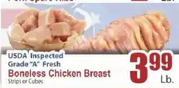 Food Universe Usda inspected grade a fresh boneless chicken breast offer