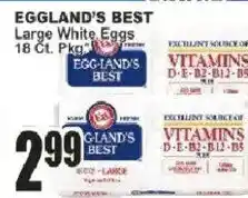 Food Universe Eggland's Best Large White Eggs offer