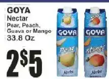 Food Universe Goya peach mango offer