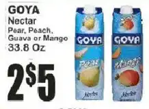 Food Universe Goya nectar offer