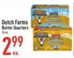 Strack & Van Til Dutch Farms butter quarters offer