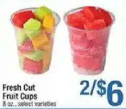 Shaw's Fresh Cut Fruit Cups offer