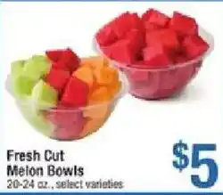 Shaw's Fresh Cut Melon Bowls offer