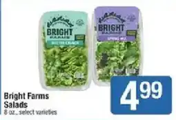 Shaw's Bright Farms Salads offer