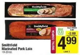 Shaw's Smithfield Marinated Pork Loin offer