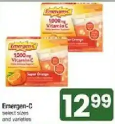 Shaw's Emergen-C offer