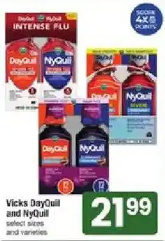 Shaw's Vicks DayQuil and NyQuil offer