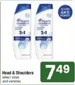 Shaw's Head & Shoulders offer