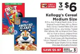 ShopRite Kellogg's Cereal offer