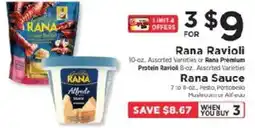 ShopRite Rana Ravioli offer