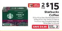 ShopRite Starbucks Coffee offer