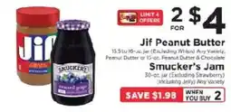 ShopRite Jif Peanut Butter offer