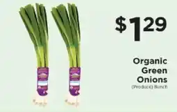 ShopRite Organic Green Onions offer