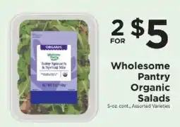 ShopRite Wholesome Pantry Organic Salads offer