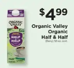 ShopRite Organic Valley Organic Half & Half offer