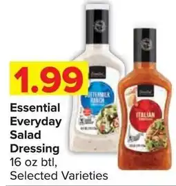 Shop 'n Save Essential Everyday Salad Dressing offer