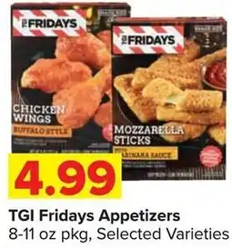 Shop 'n Save Tgi Fridays appetizers offer