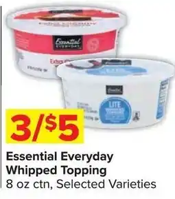 Shop 'n Save Essential Everyday Whipped Topping offer
