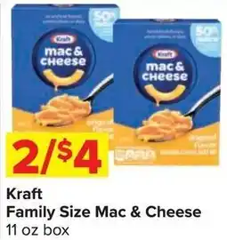 Shop 'n Save Kraft Family Size Mac & Cheese offer