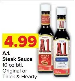 Shop 'n Save A.1. Steak Sauce offer