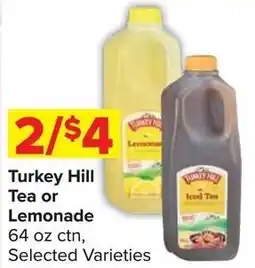 Shop 'n Save Turkey Hill Tea or Lemonade offer